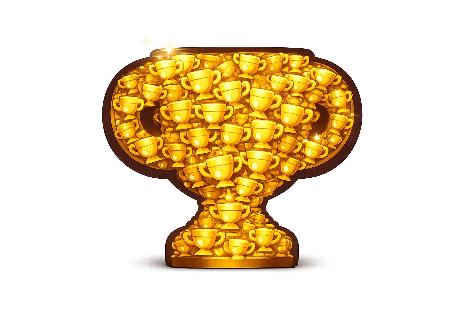 Gold Trophäe