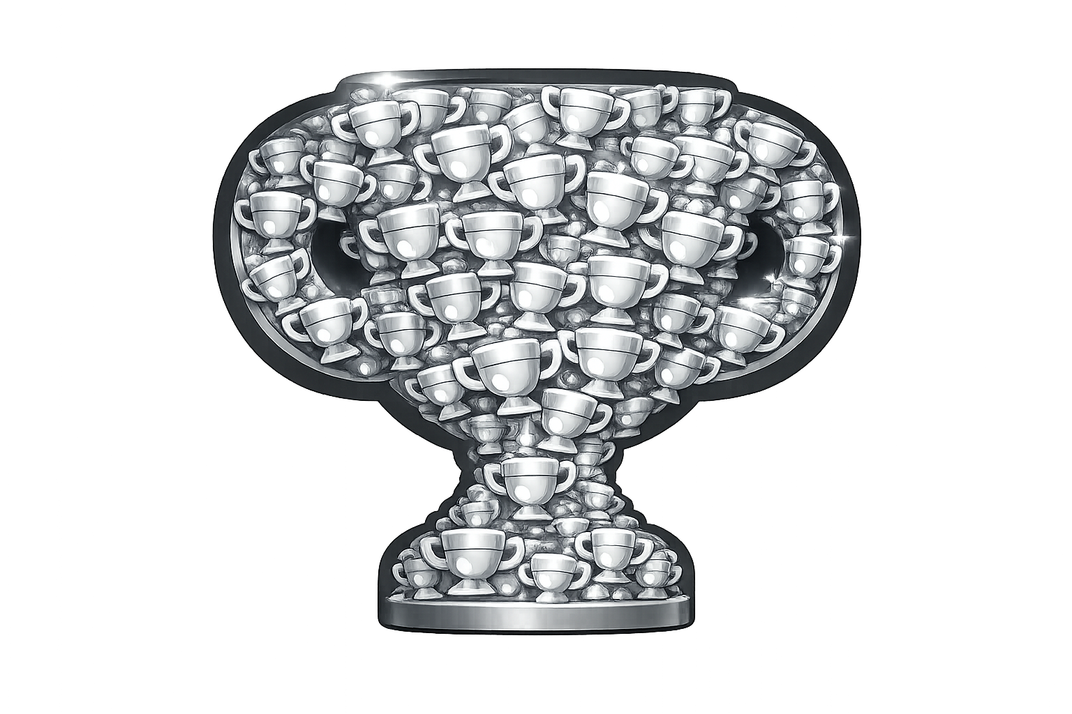 Silber Trophäe